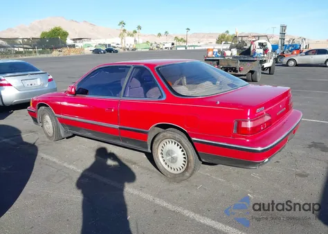 1990 Acura Legend L из США, поврежденный, VIN JH4KA3257LC001647